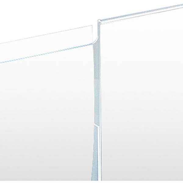 DSI L-menukortholder A4 med holder til A4 brochurer vertikal, Model 1221