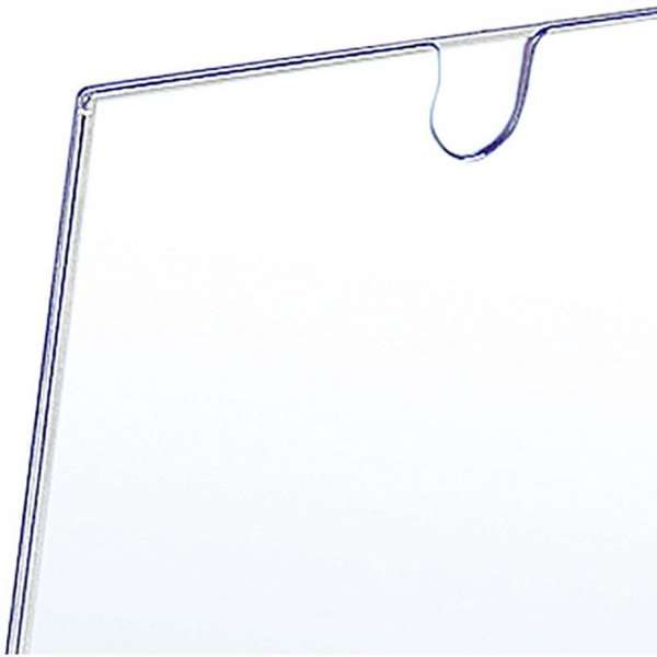 DSI L-menukortholder A4, med indstik i top - single, Model 1220