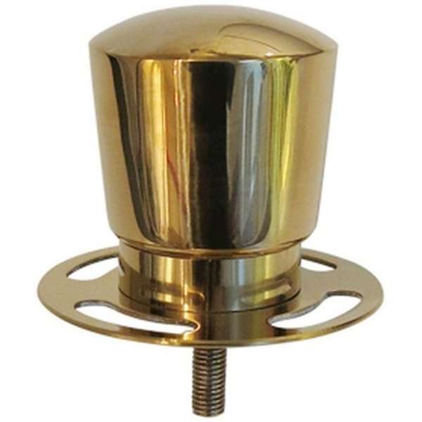 DSI Afspærringsstolpe System i Guld - 2 Standere med guld Reb, Model 1024