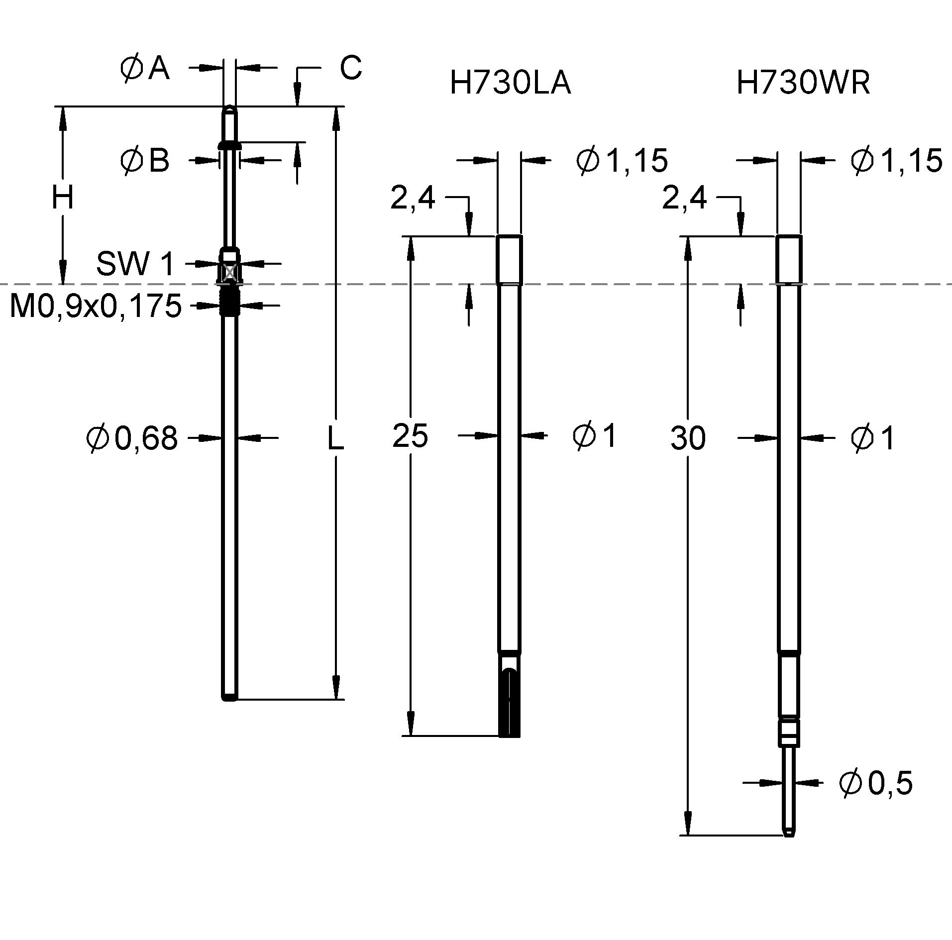 F73011B0018G110SP Familienzeichnung