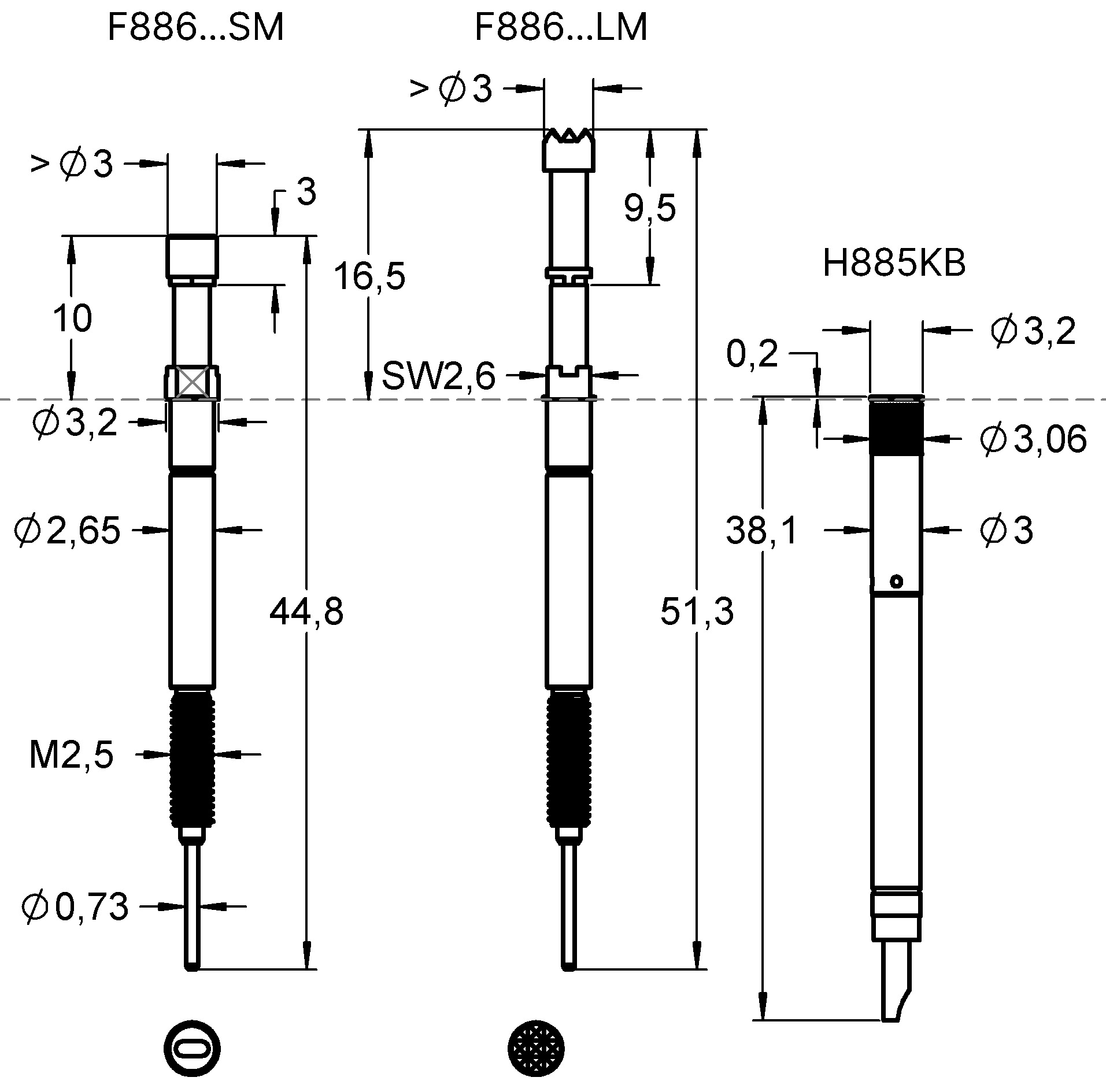 F88617B300G200LM | FEINMETALL