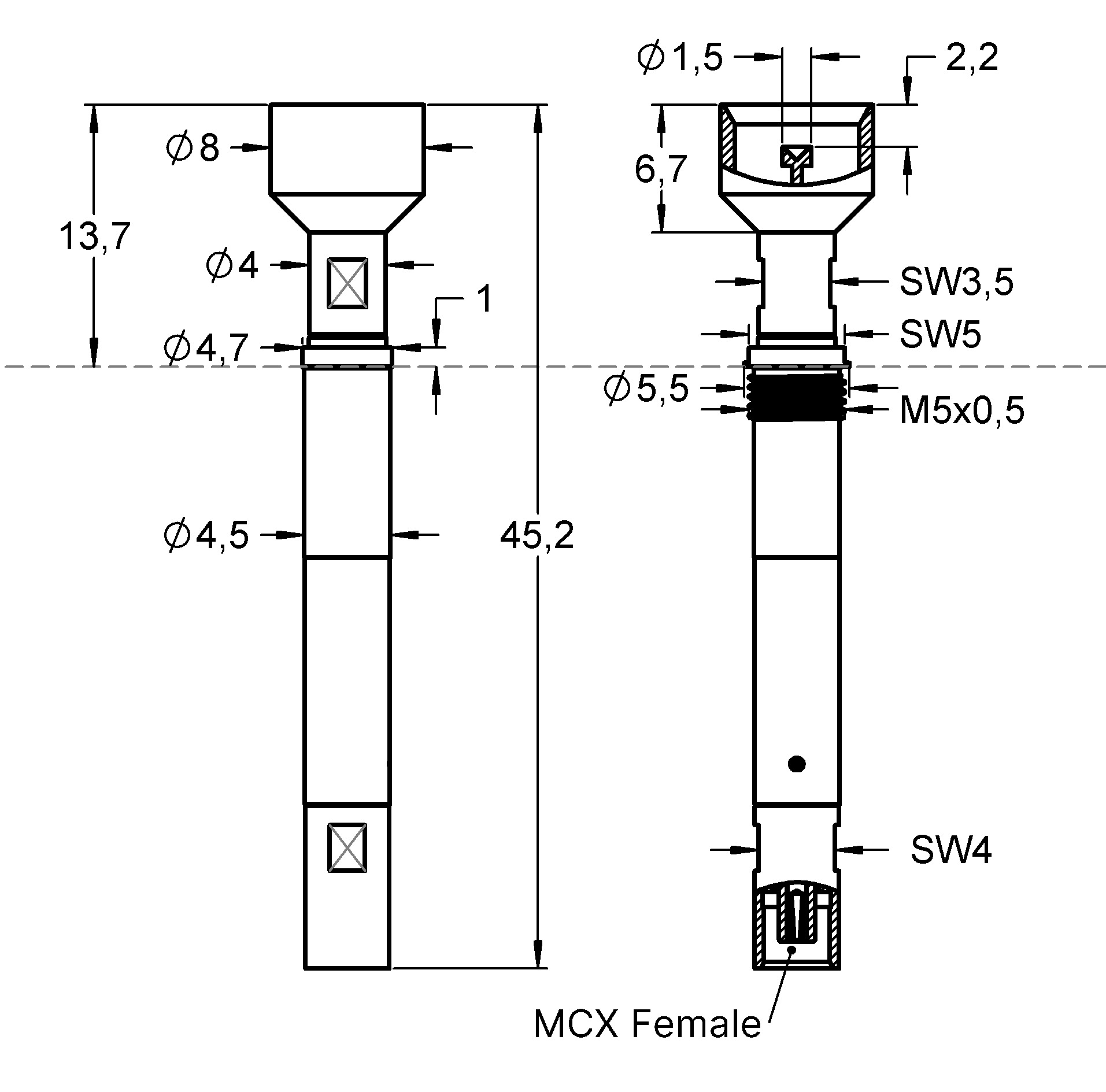 HF860RSMAf016G530MCXfS Family designation