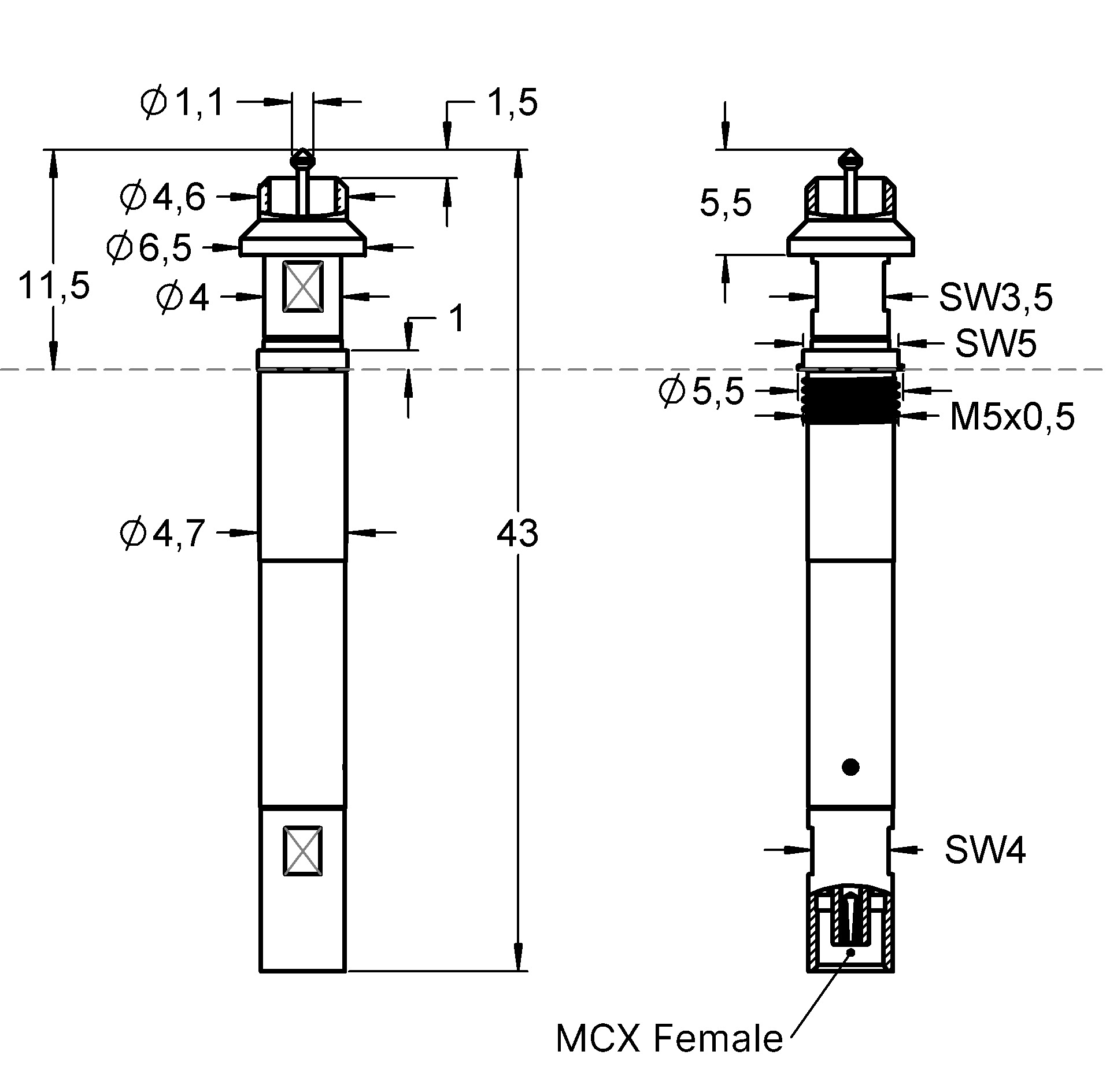 HF860MMBXf014G530MCXfS 제품군 도면