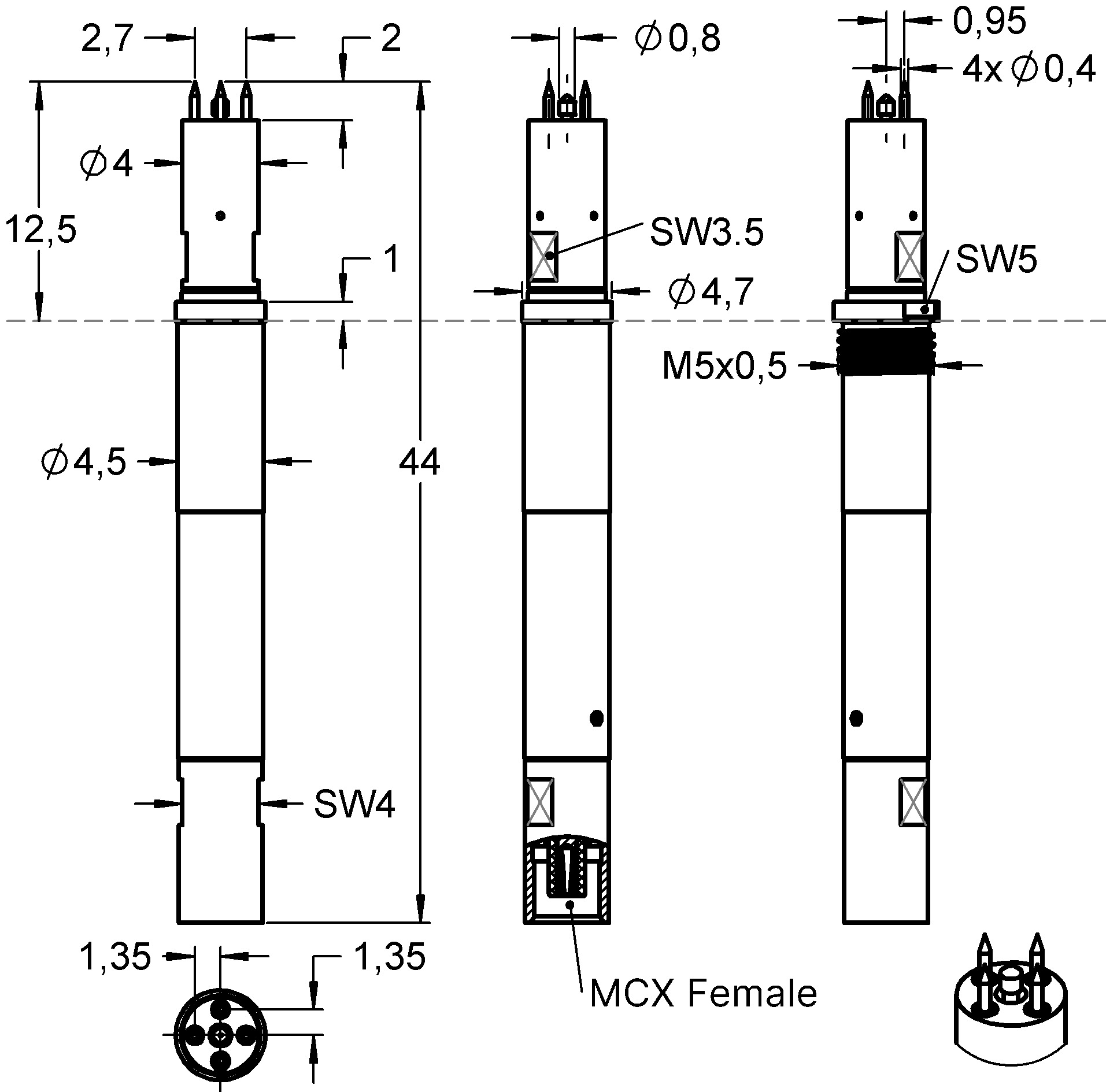 HF860PCBGGSGG014G960MCXfS 제품군 도면