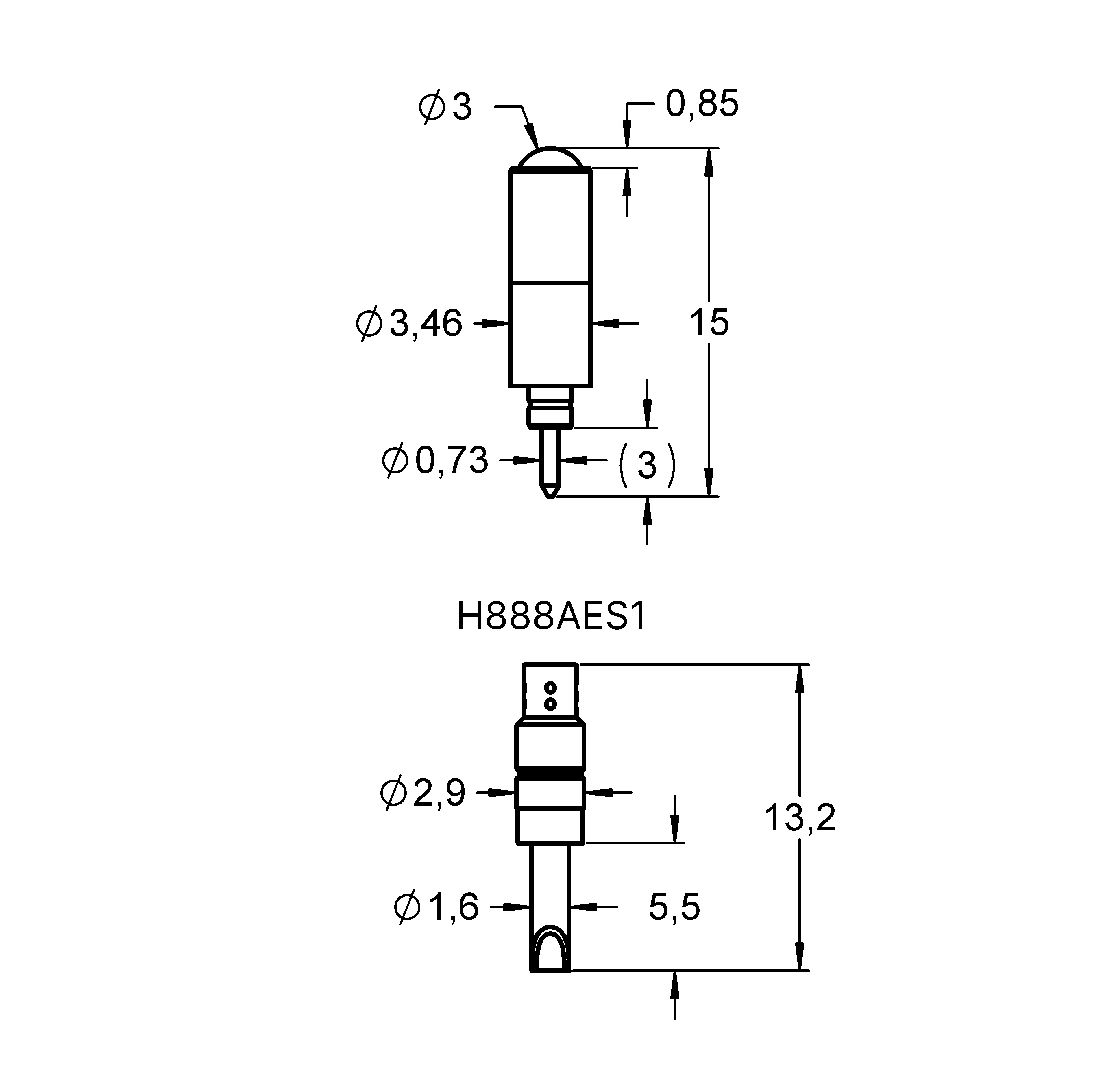 F88890S1101U130S035P 제품군 도면