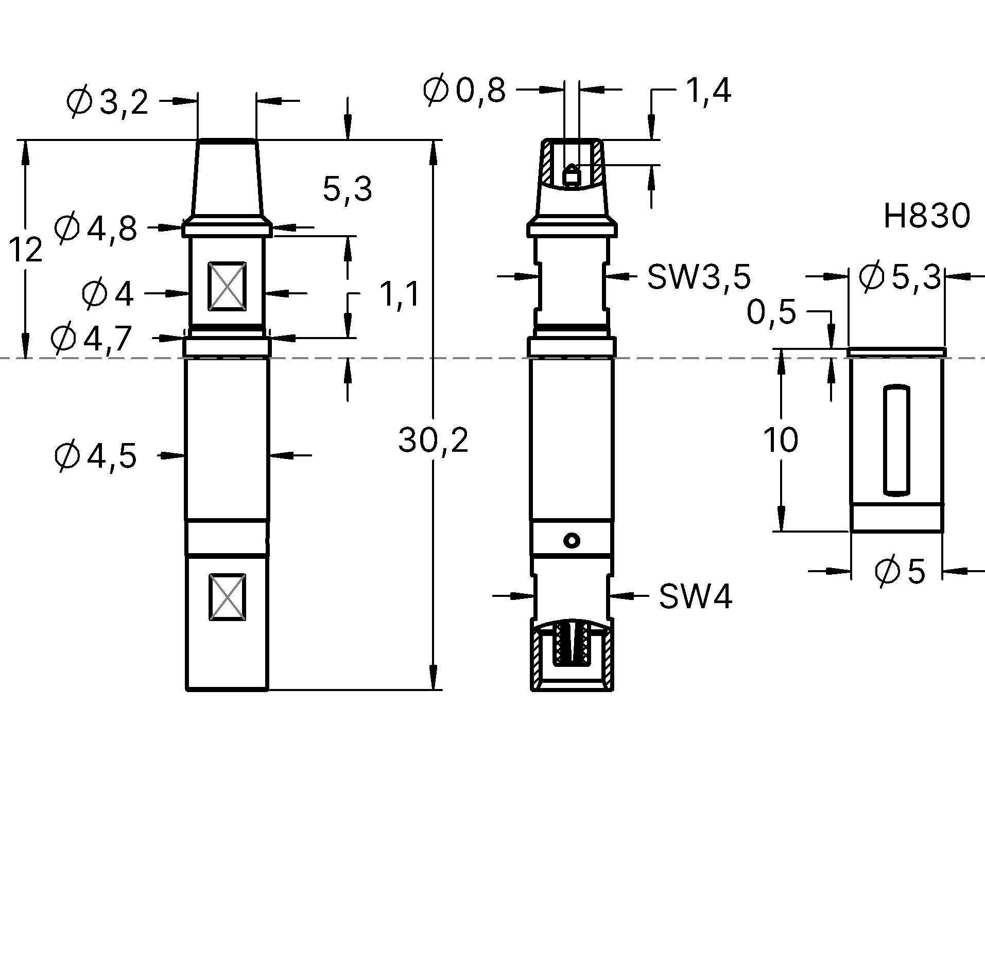 HF830FAKRAf016G490MCXfP 제품군 도면