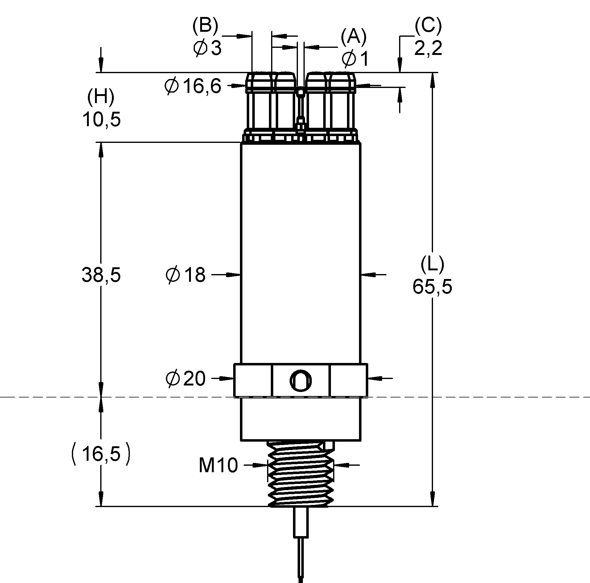 HCB166B12ALS80 제품군 도면
