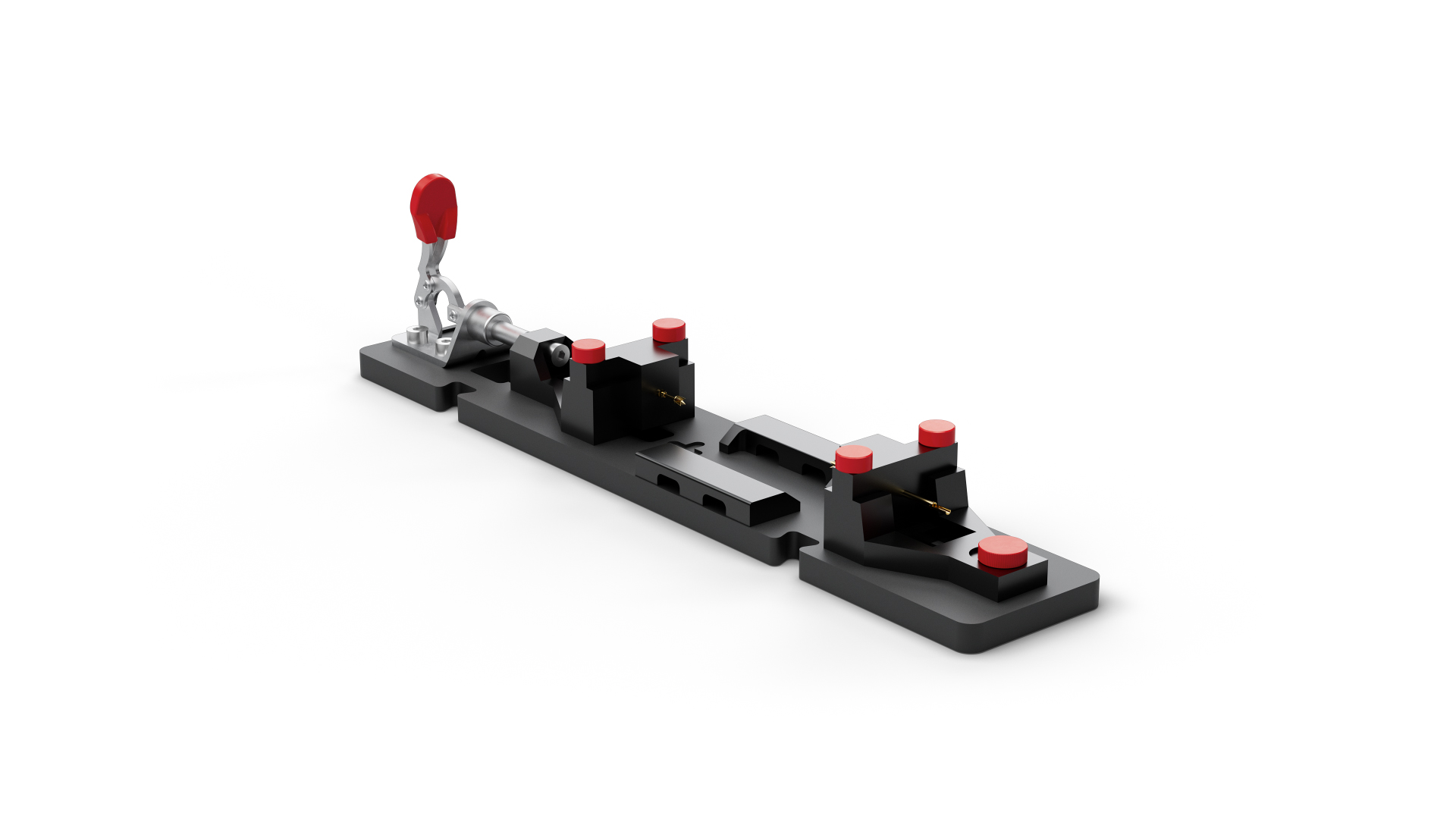 FXB-CY-01-07 Prüfadapter für Rundzellen Perspective 1