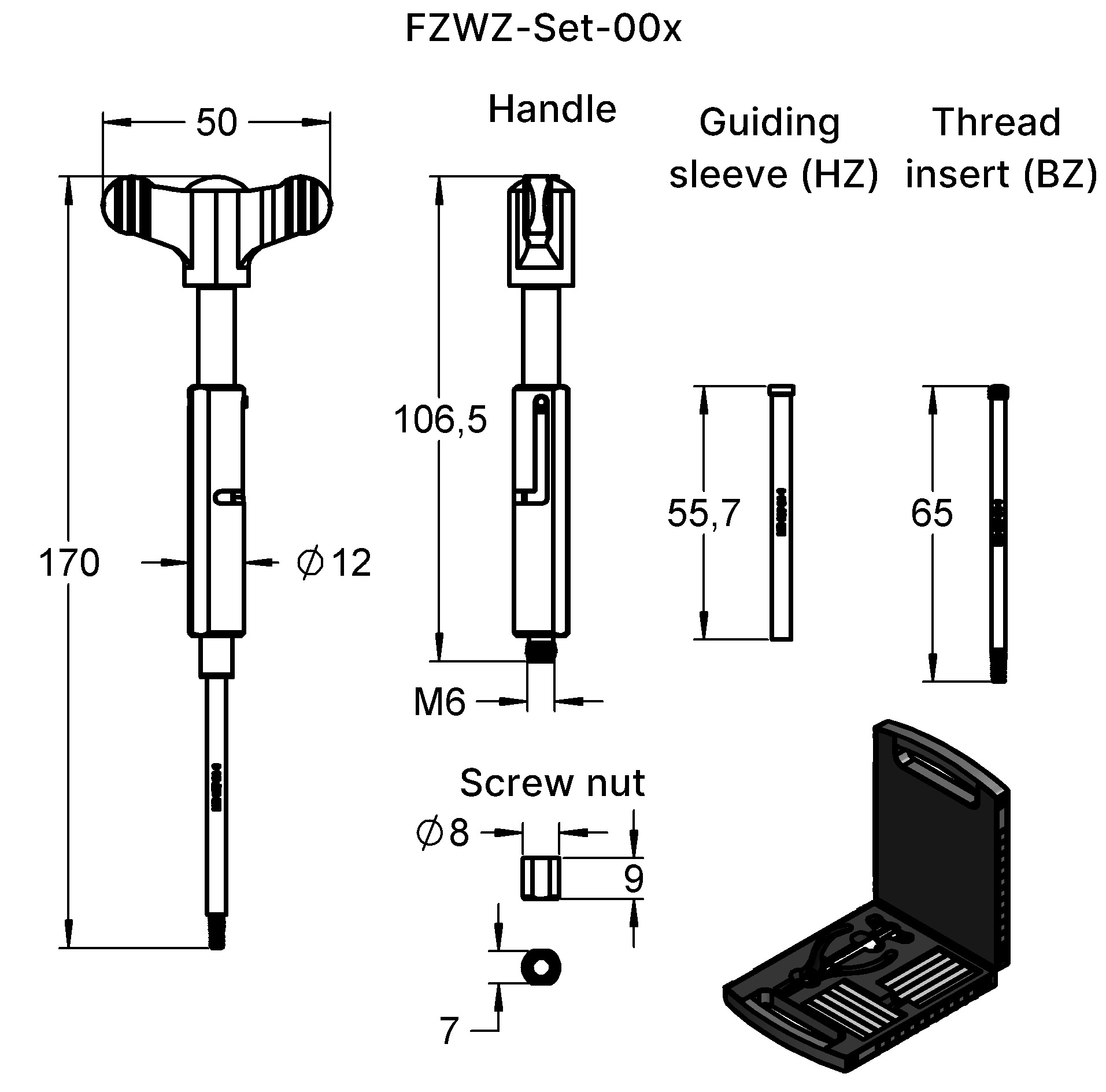 FZWZ-SET-001 Familienzeichnung