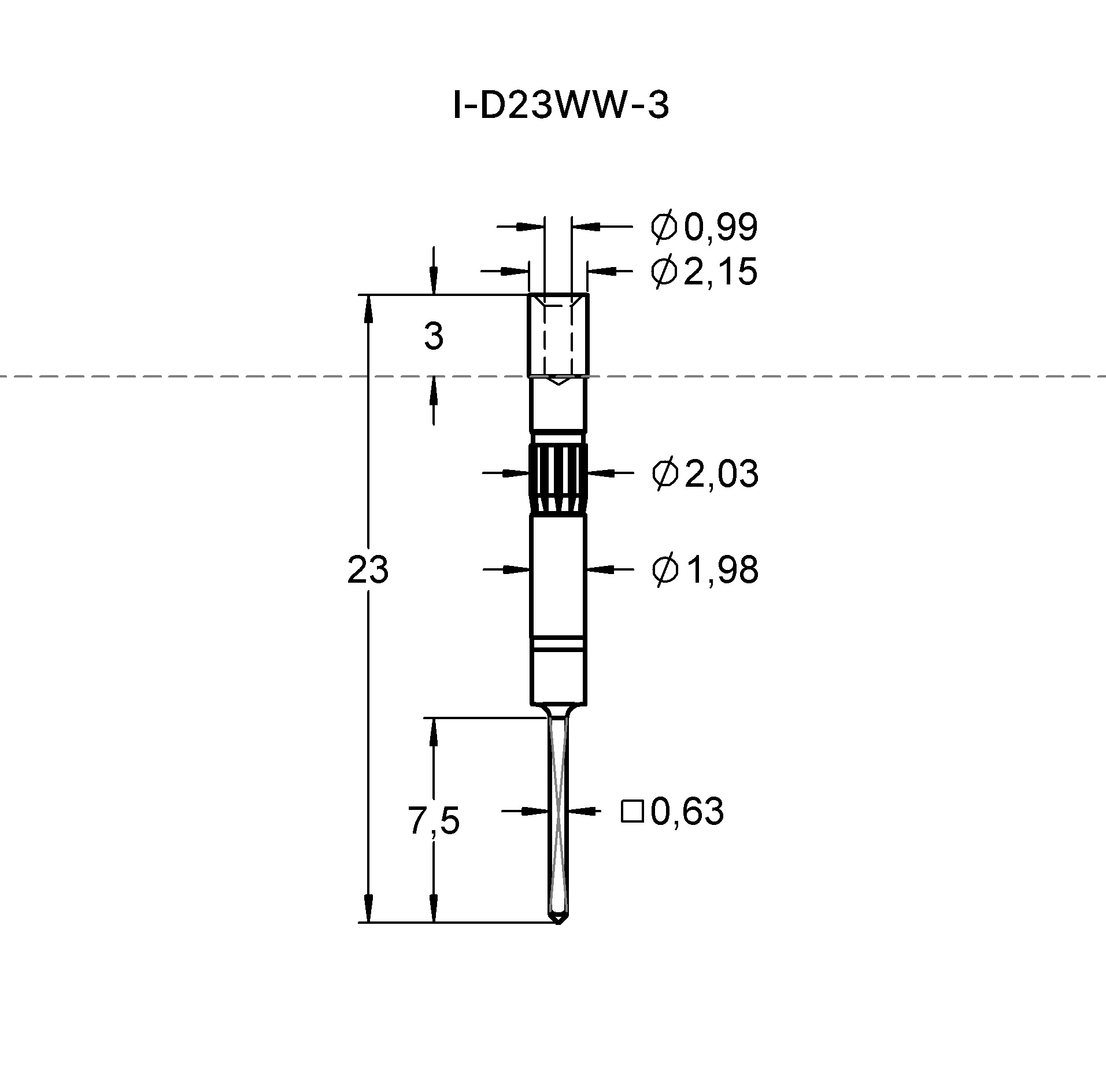 I-D23WW-3 家族图示