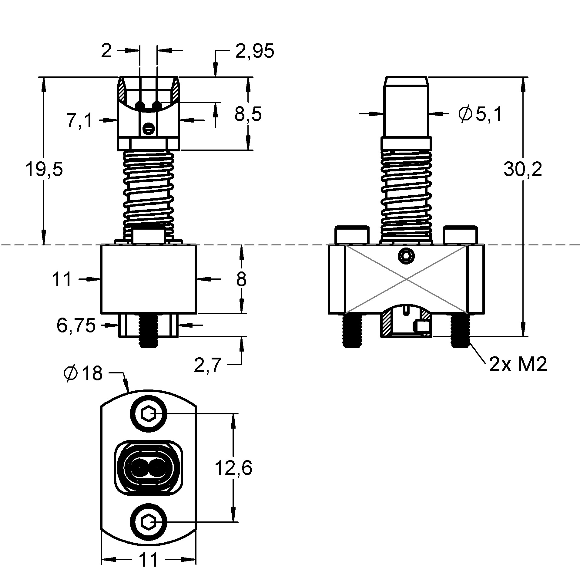 HF77HMTDf0120G750HMTDmF Familienzeichnung