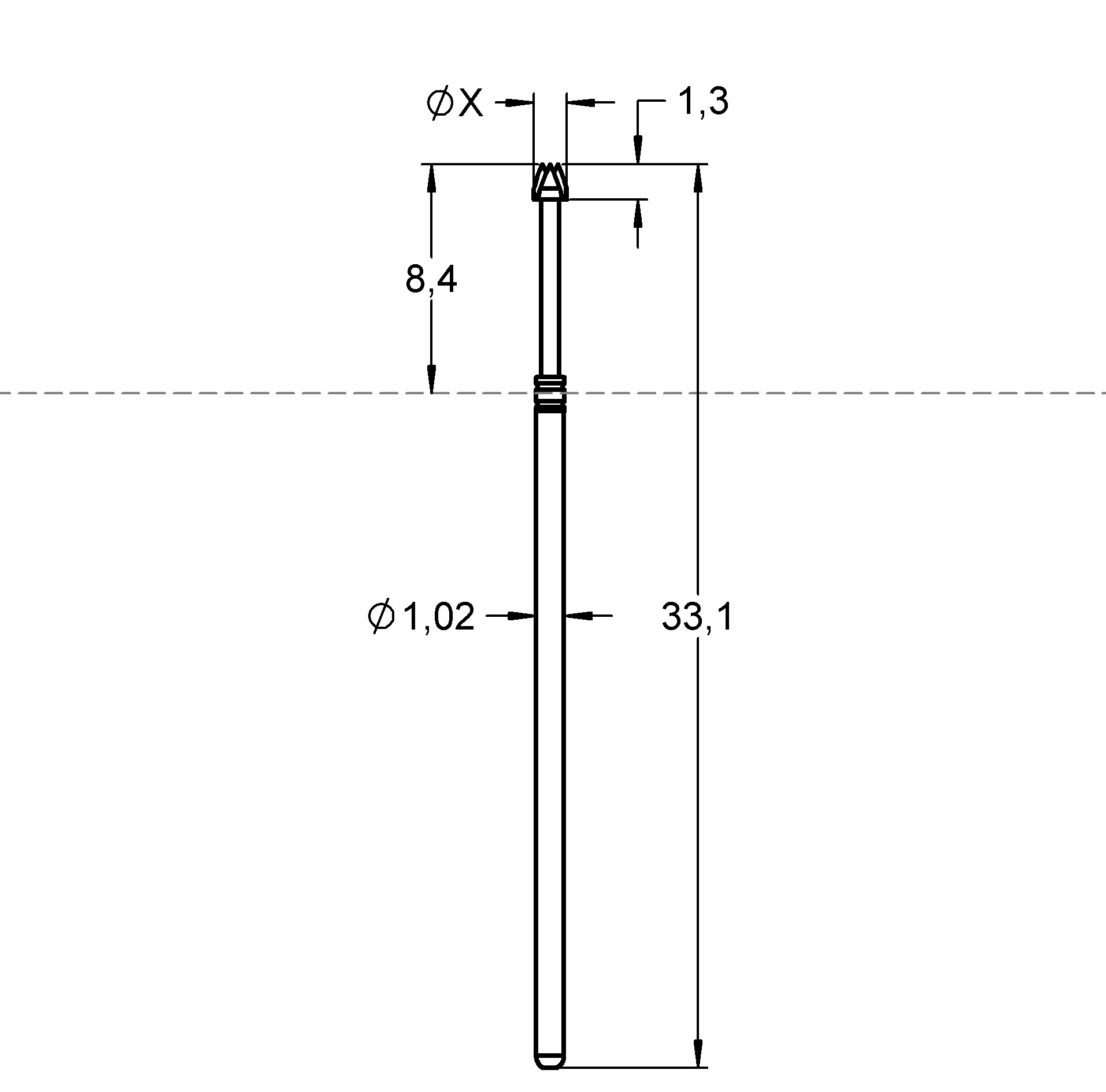 F07537B030P300HP Denominación de la familia