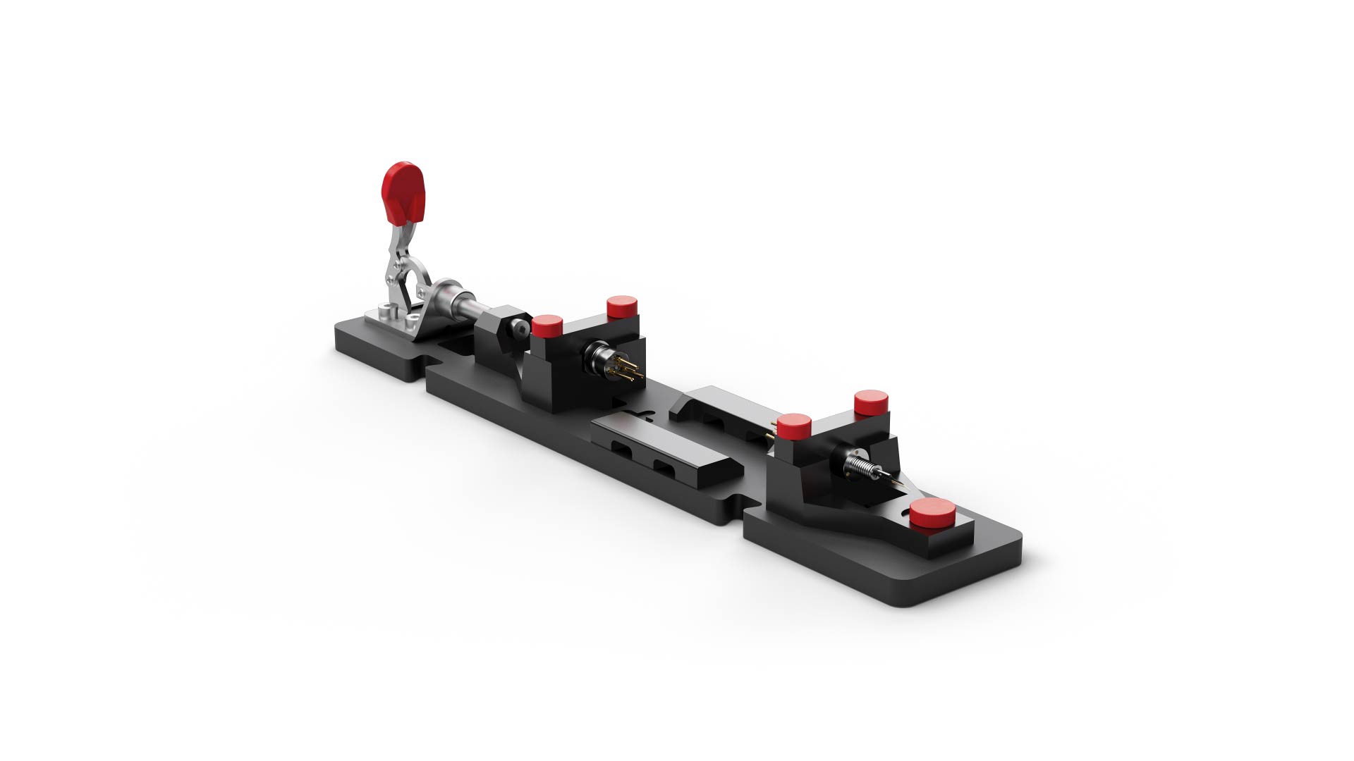 FXB-CY-01-10 Prüfadapter für Rundzellen Perspective 1