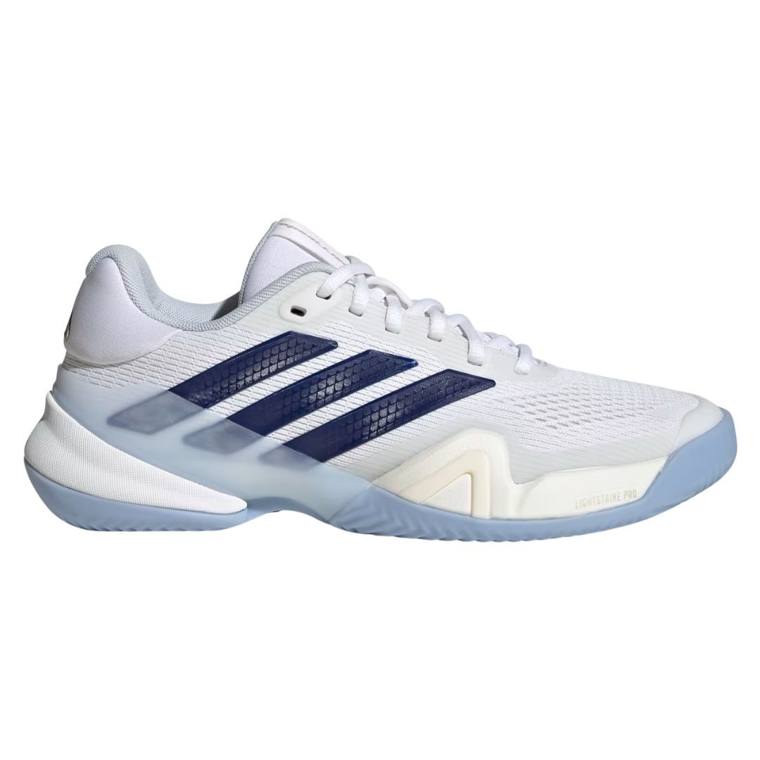 Adidas Barricade 14 Clay Women Cloud White/Dark Blue - Tennis sko