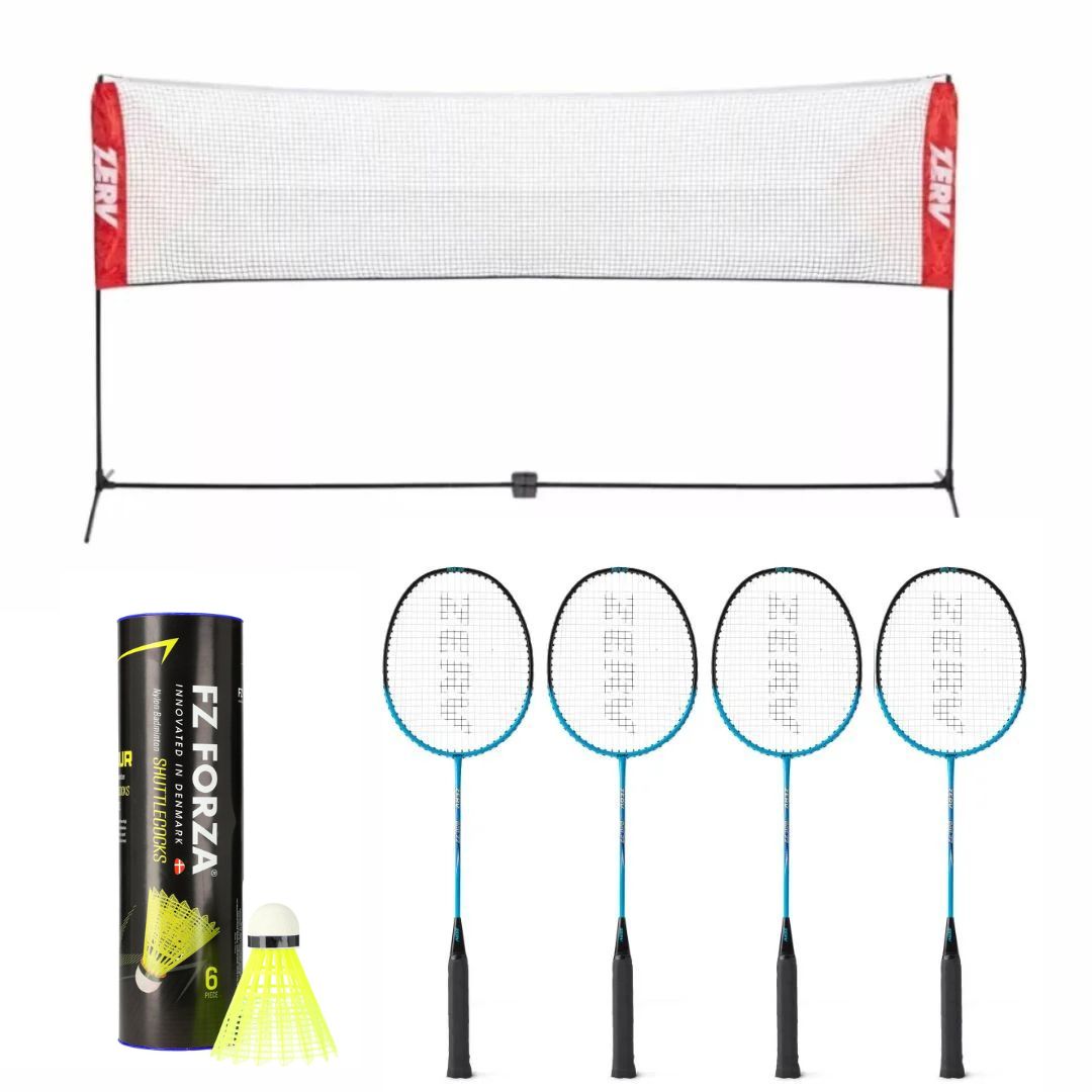 ZERV Badminton Sommerhuspakken Deluxe