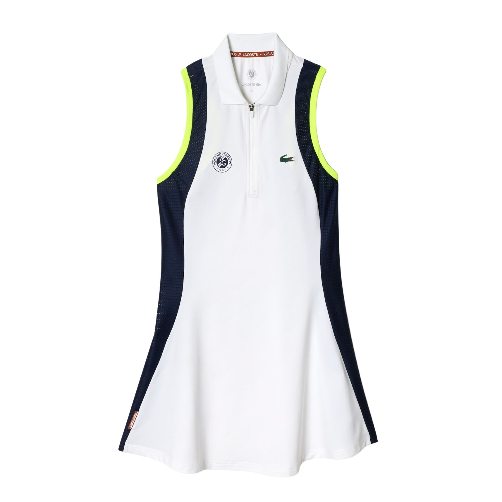 Lacoste Sport Roland Garros Dress White/Navy/Ledge 8834