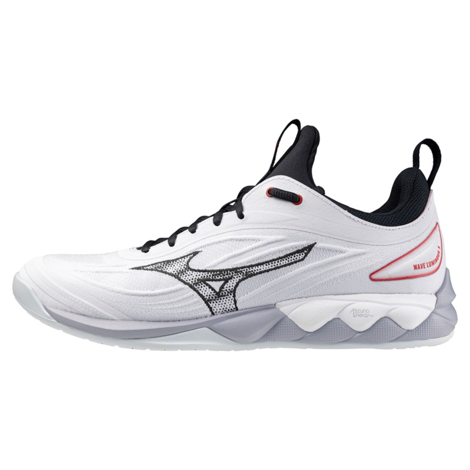 Mizuno Wave Luminous 3 White/Salsa/Black 2611