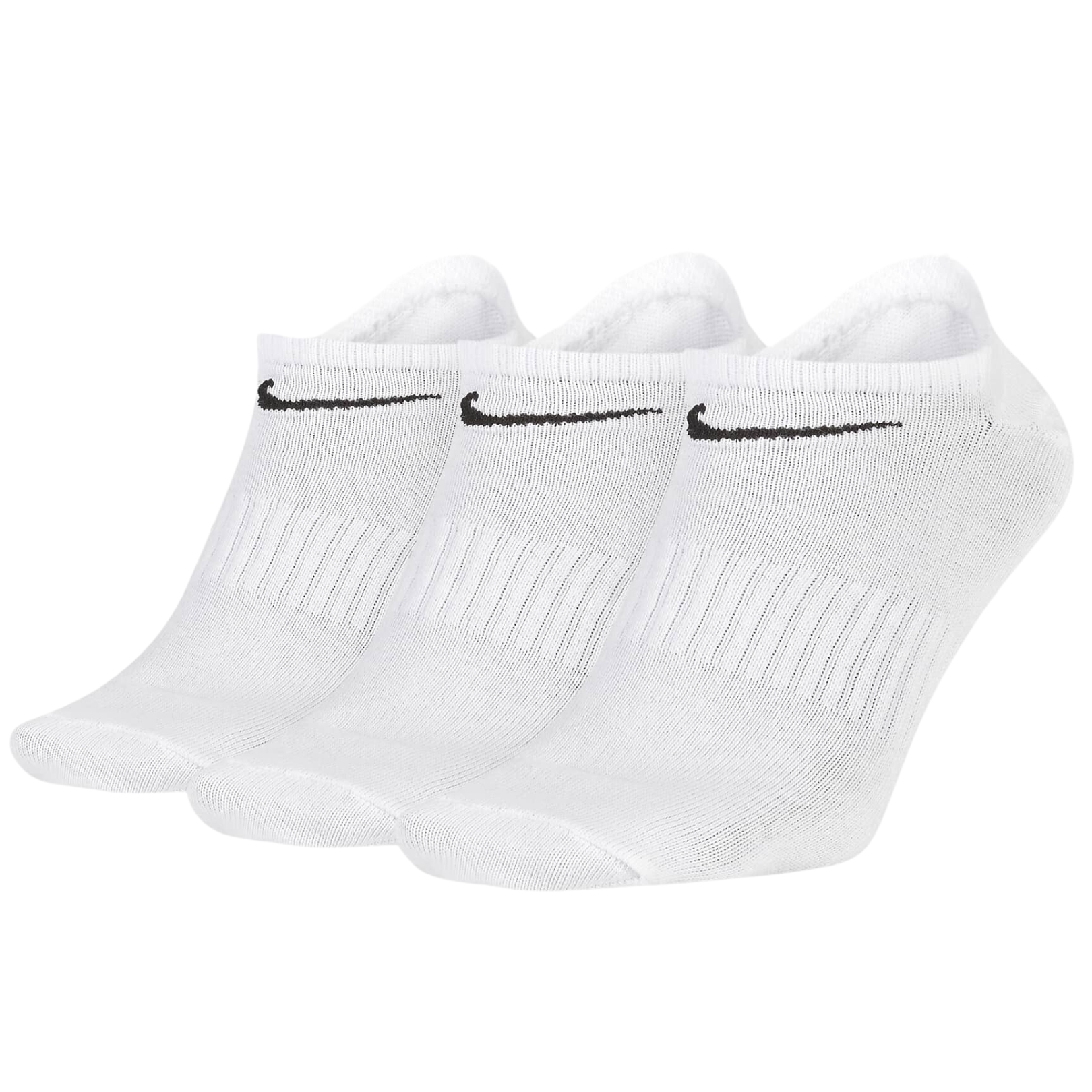 Nike Everyday Lightweight No-Show Socks 3-Pack White 3951