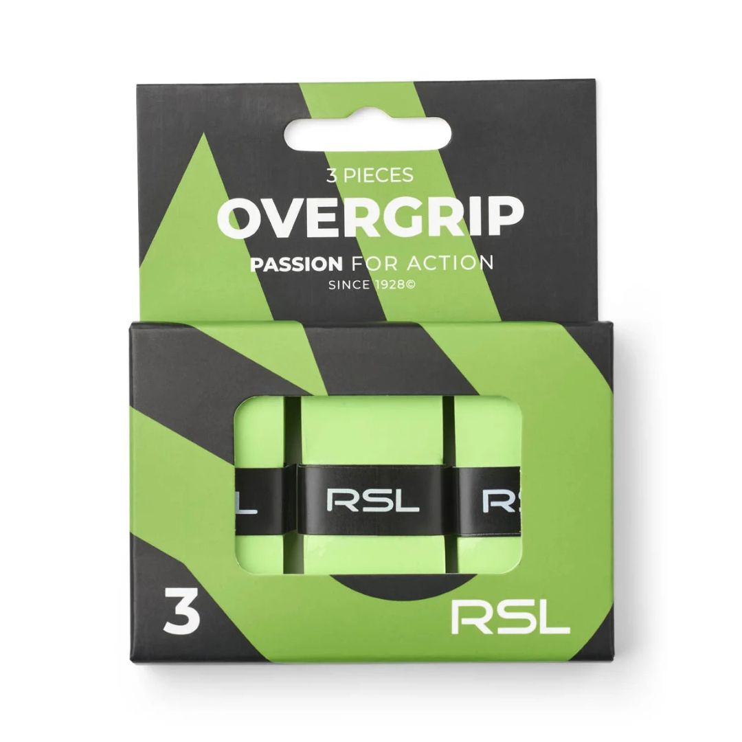 RSL Overgrip 3 pcs. Lime - Badminton greb