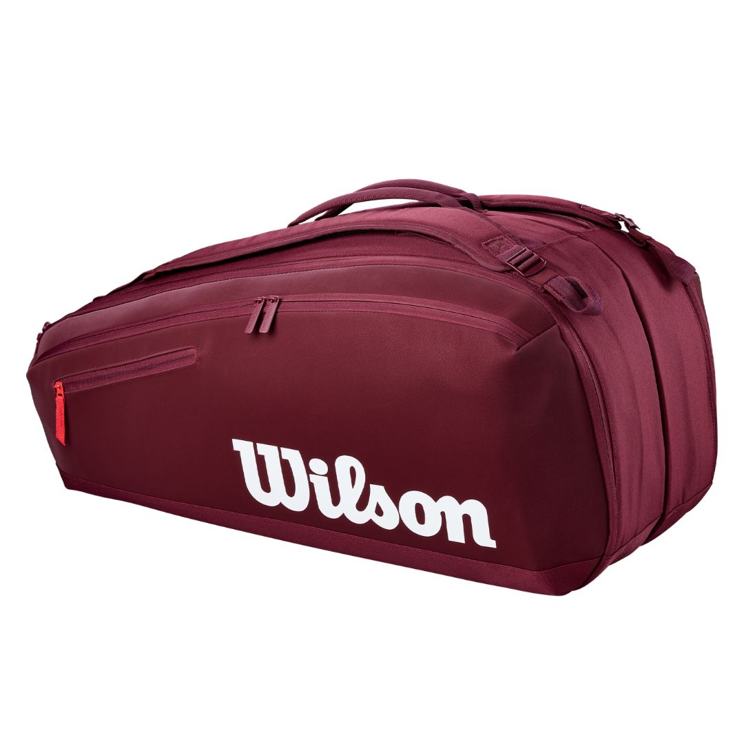 Wilson Defyer Super Tour 9 Pack Red - Tennis Taske