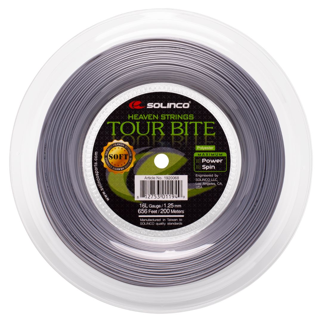 Solinco Tour Bite Soft 200M Silver - Tennisstrenge