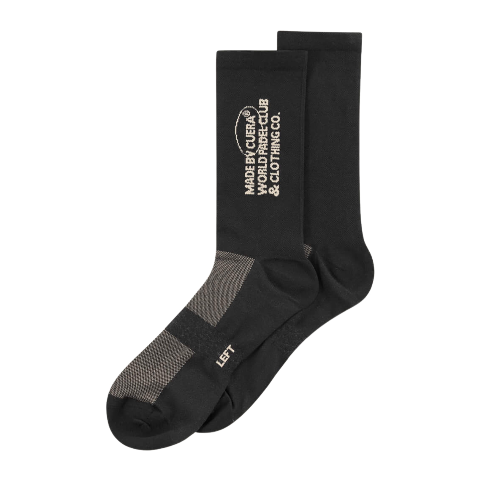 Cuera Premium Padel Sport Socks Black 4408