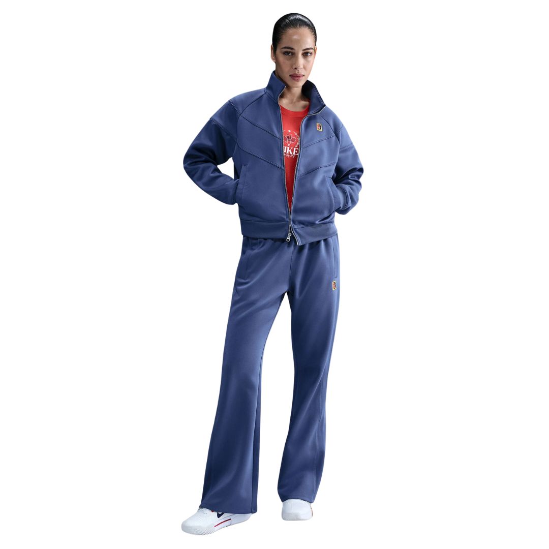 Nike Court Heritage Windrunner Women Tennis Jacket Diffused Blue - Tennis tøj - OUTLET