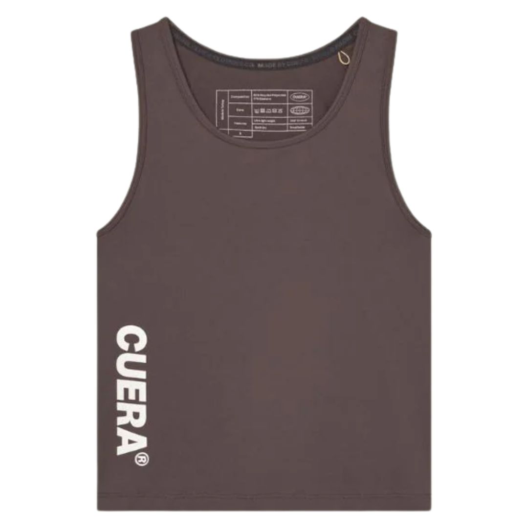 Cuera Oncourt Slim Tank Top - Dame Top - Brun - L