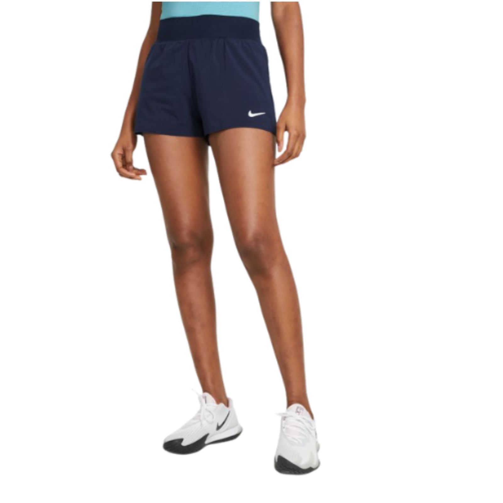 Nike Court Dri Fit Victory Shorts Womens Obsidian/White 12400