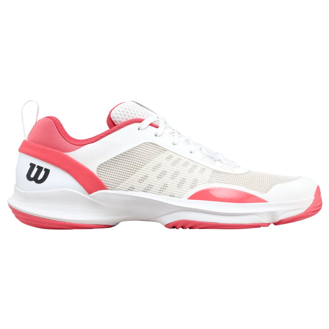 Wilson Hurakn Pro V2 Dame Padel Sko - White/Dubarry