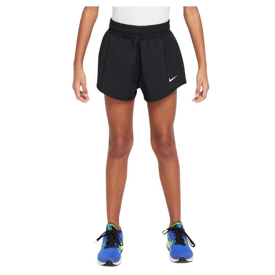 Nike One Dri-FIT - Pige Shorts - Sort - 7-8 år