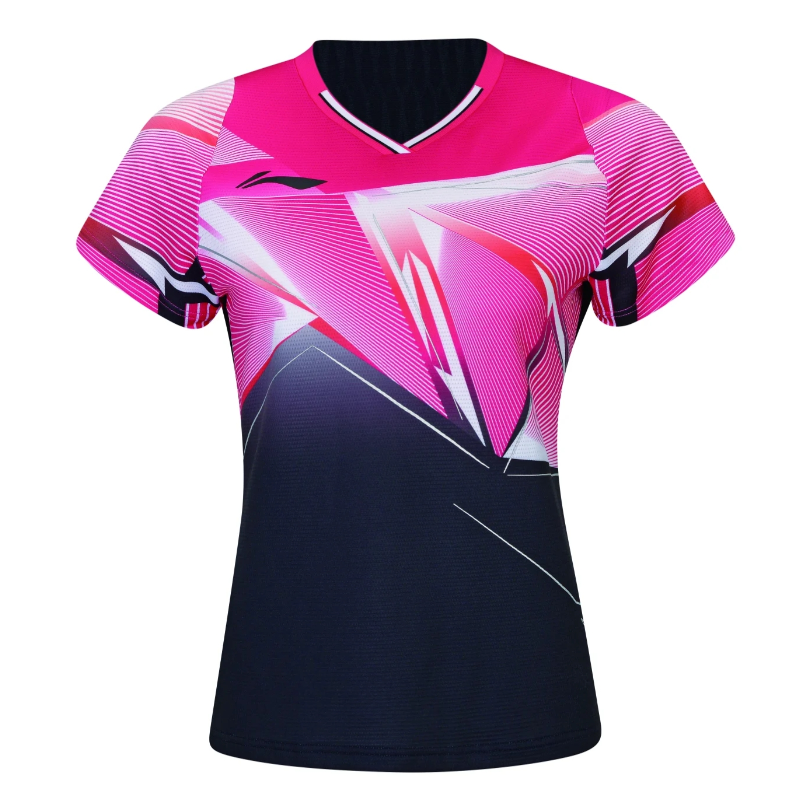 Li-Ning AAYS130-4 T-shirt Women Black/Pink 6851