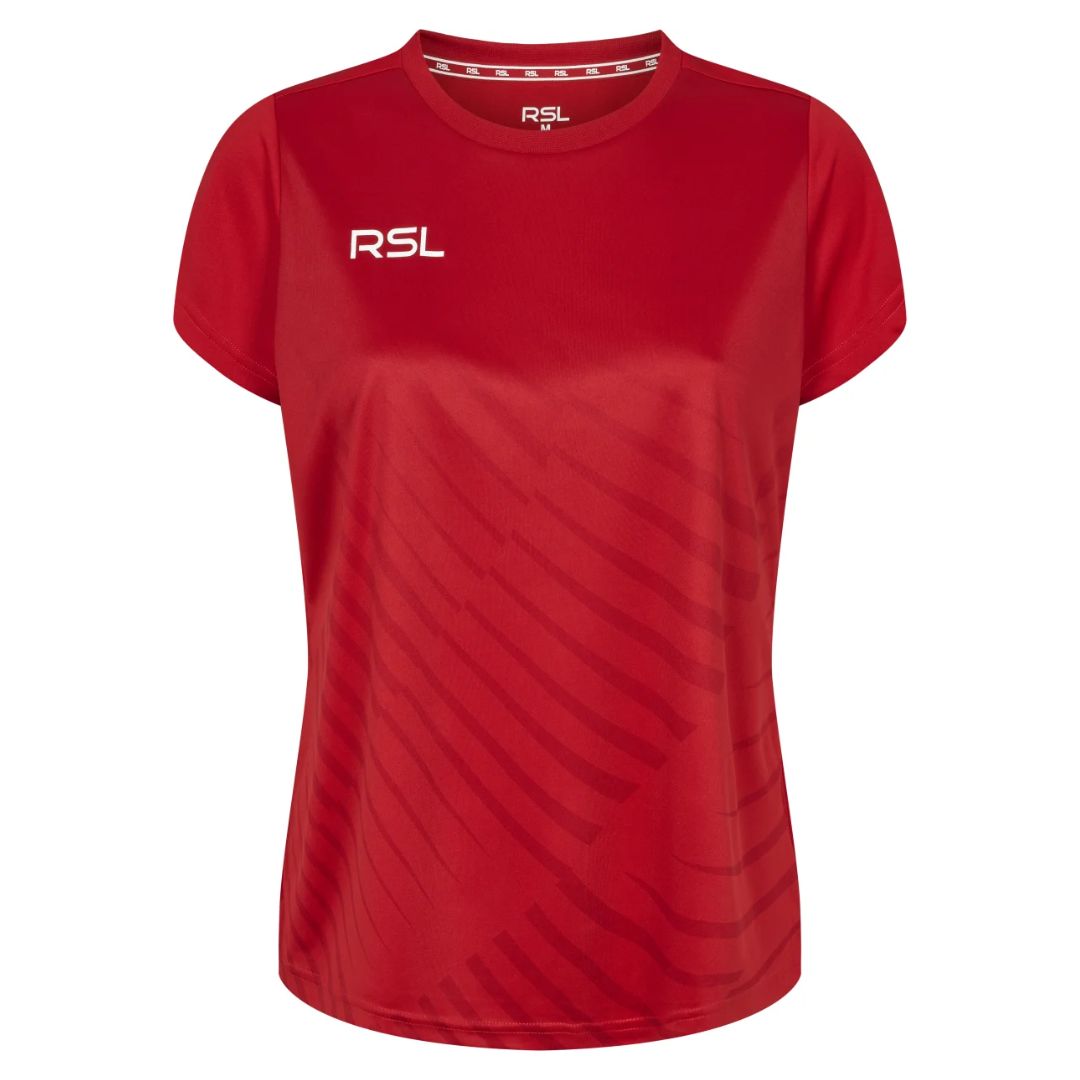 RSL Lyra Dame T-shirt - Rød
