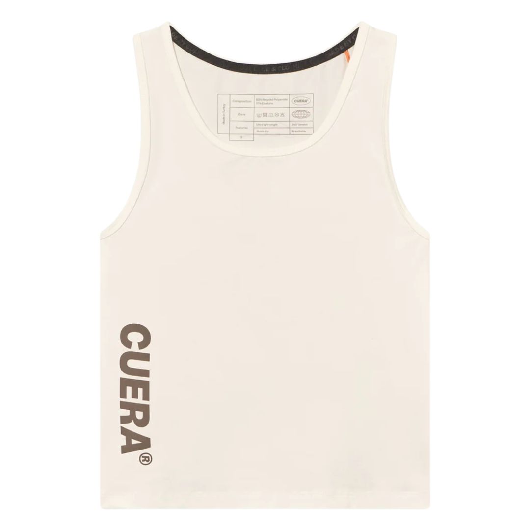 Cuera Oncourt Slim Tank Top - Dame Tanktop - Hvid - XL