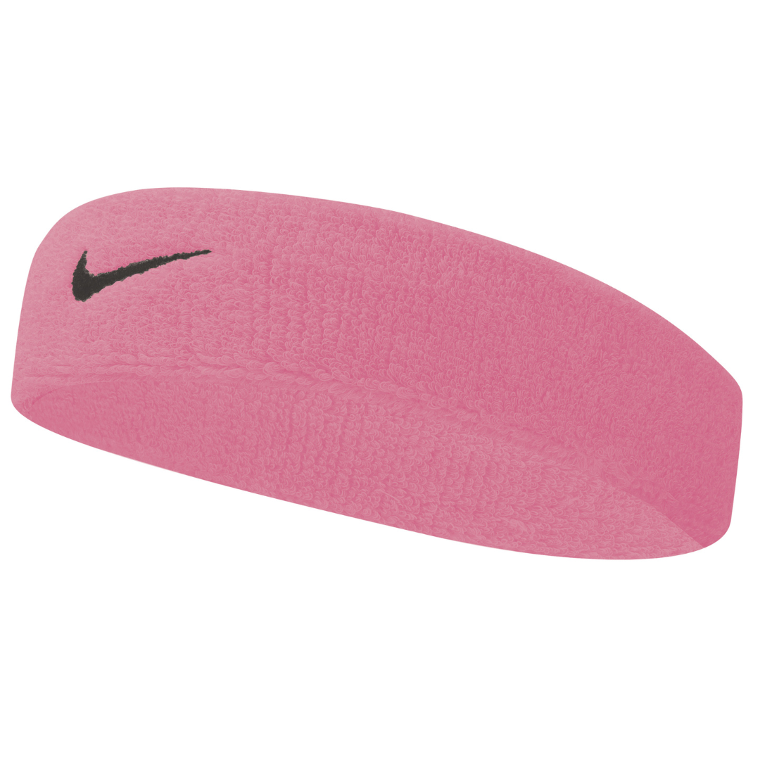 Nike Swoosh Headband Pink Gaze/Oil Grey