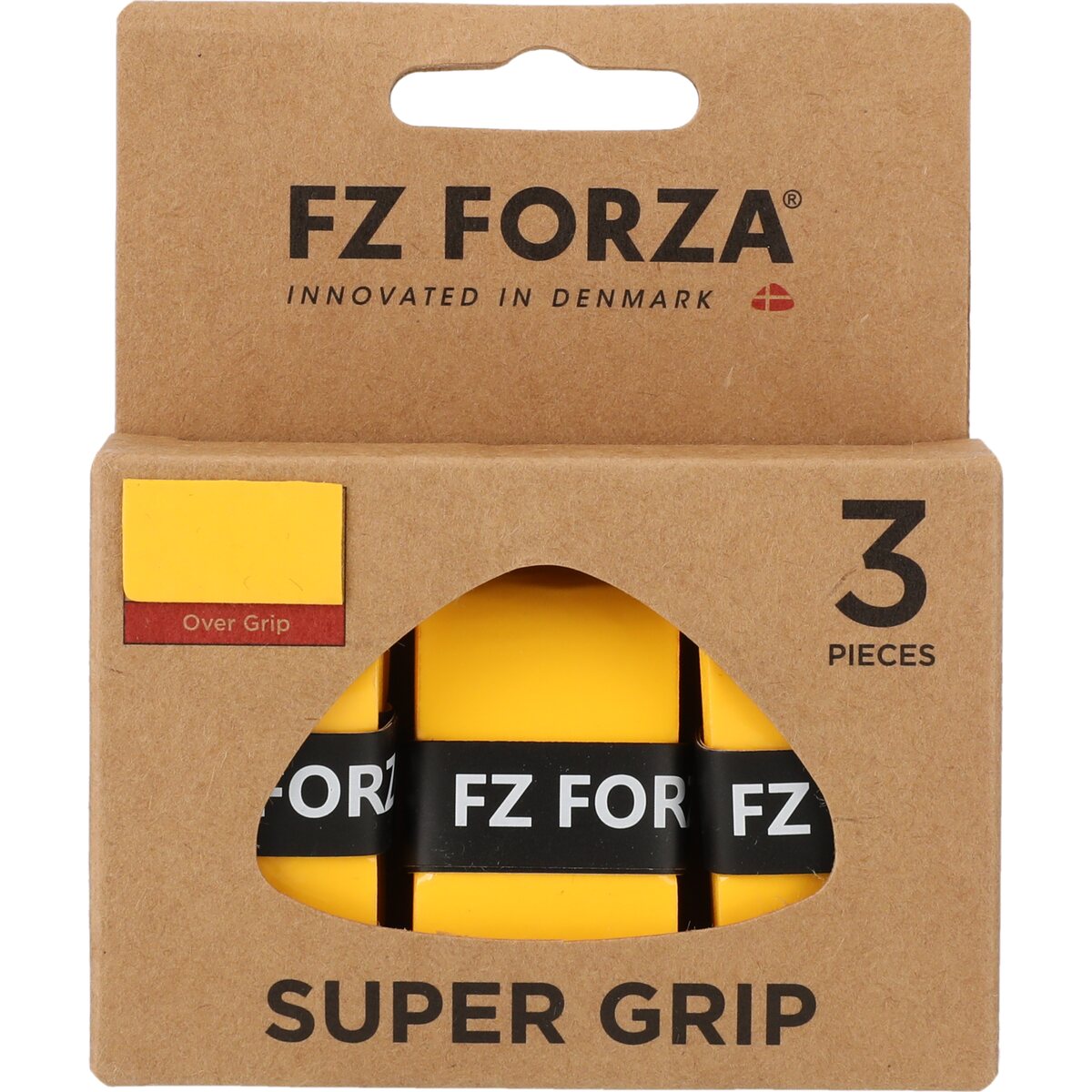 Forza Super Grip 3-Pack Yellow - Badminton greb