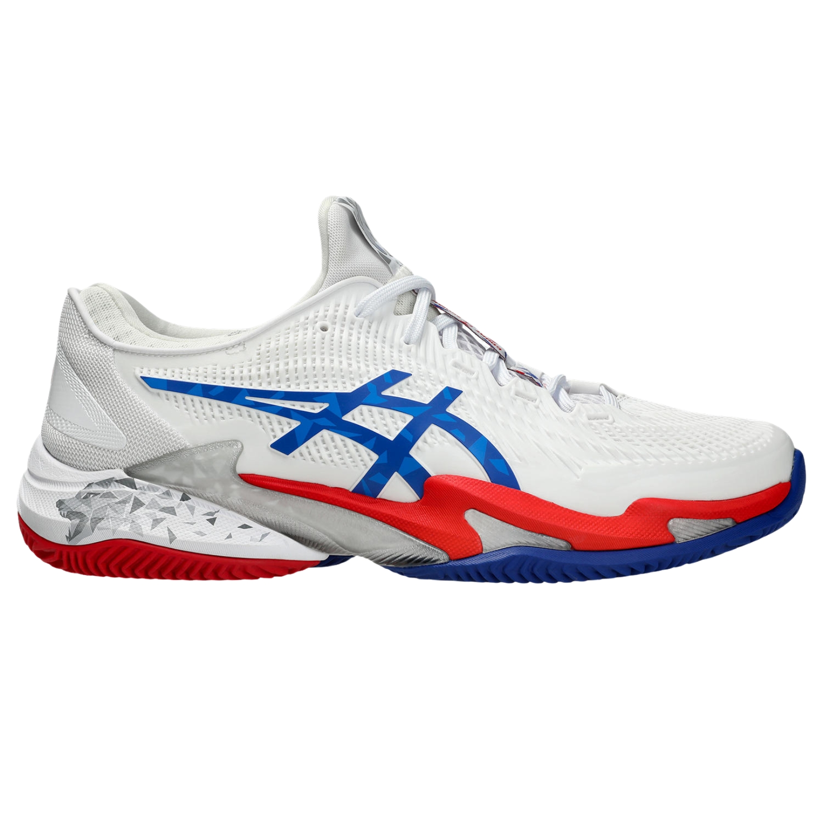 Asics Court FF 3 Novak Clay White/Asics Blue 5211