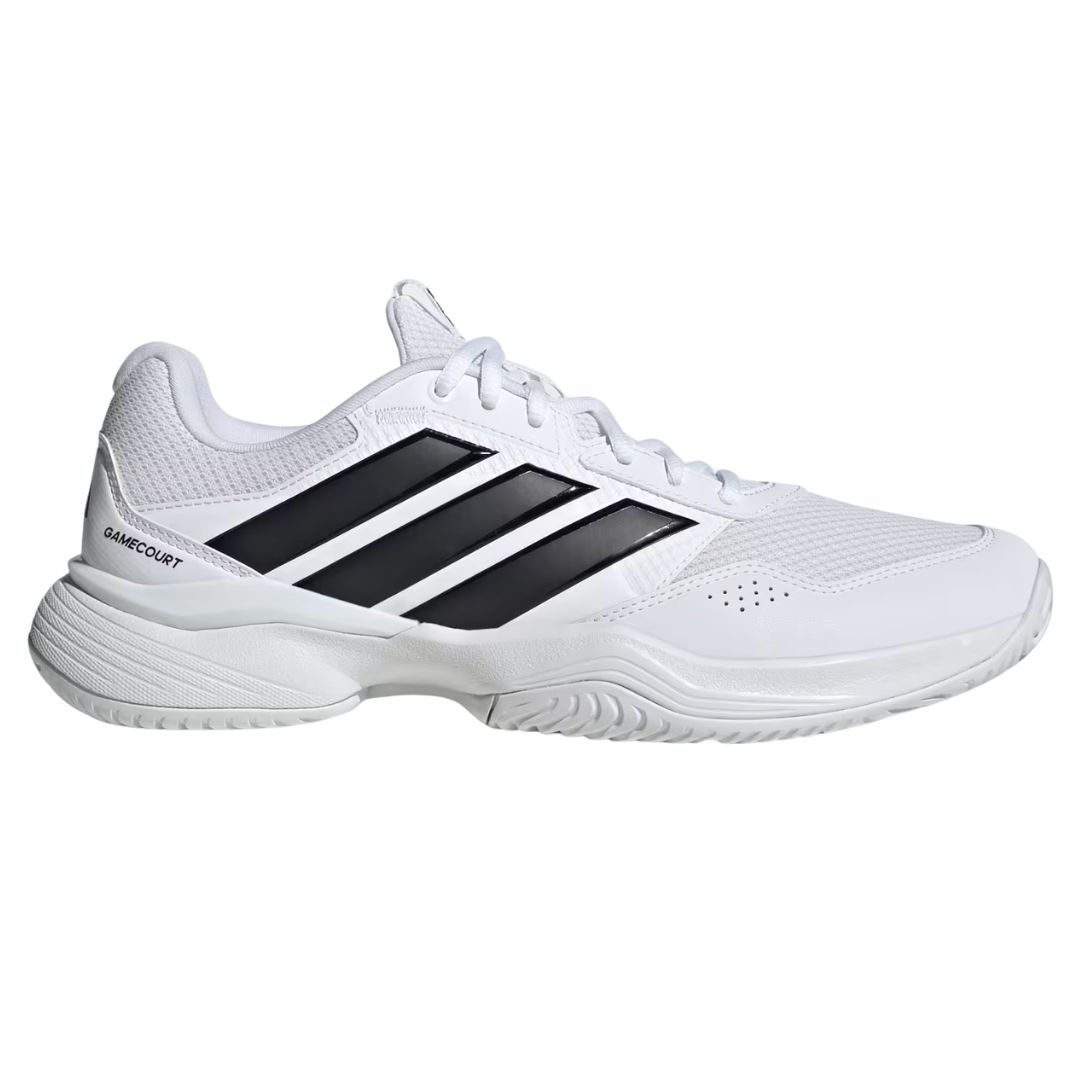 Adidas GameCourt 3 - Tennis-sko - Hvid/Sort