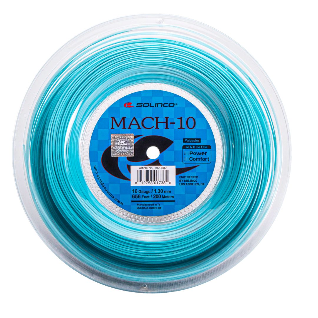 Solinco Mach 10 200M Mach Blue - Tennisstrenge