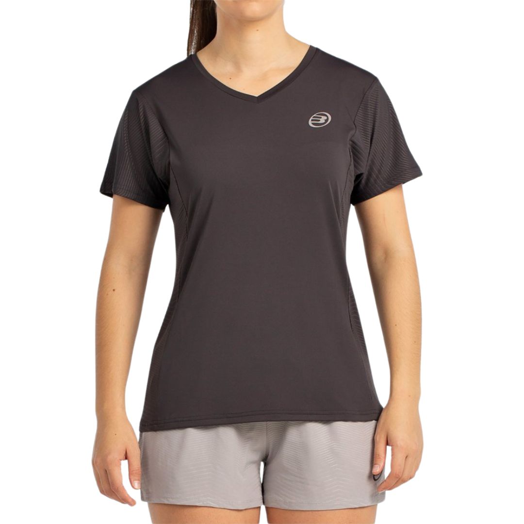Bullpadel Eches Women T-shirt Charcoal