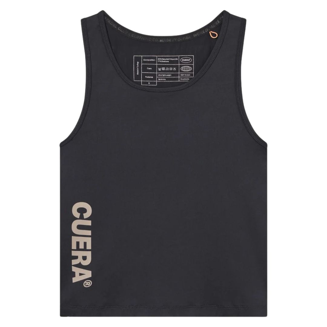 Cuera Oncourt Slim Tank Top - Dame Tank Top - Sort - XL