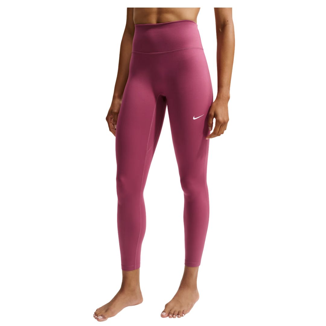 Nike Dri-FIT One High-Waisted 7/8 - Dame Tights - Pink - XXL