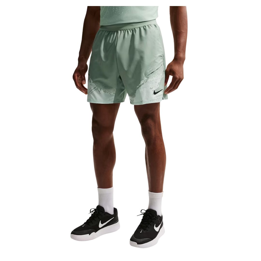 Nike Court Slam Dri-FIT Shorts Steam/Barely Green