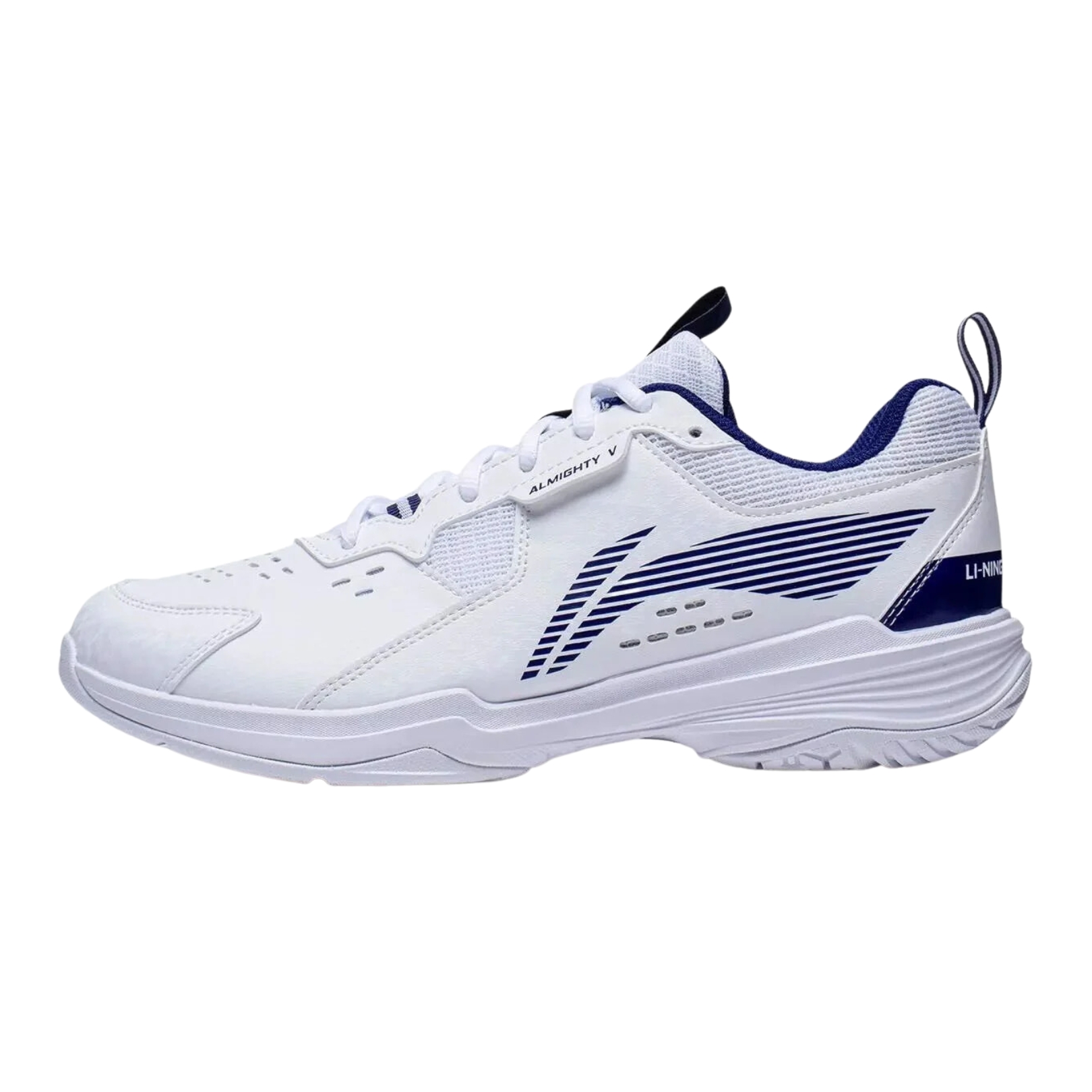 Li-Ning Almighty V White/Navy 5521