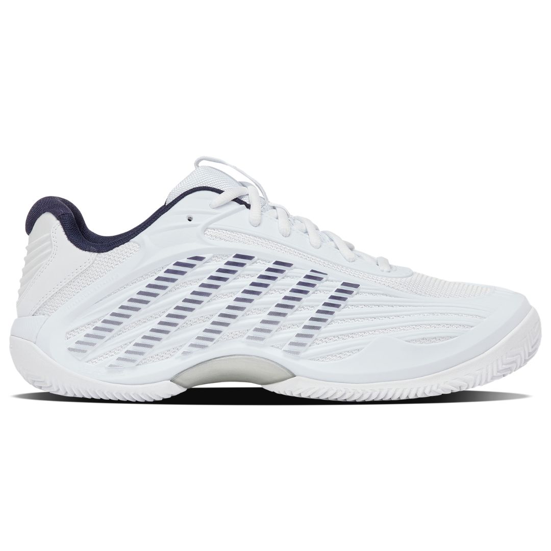 K-Swiss Hypercourt Express 3 Clay - Tennis sko - Hvid/Peacoat/Silver K-Swiss Hypercourt Express 3 Clay - Tennis sko - Hvid/Peacoat/Silver