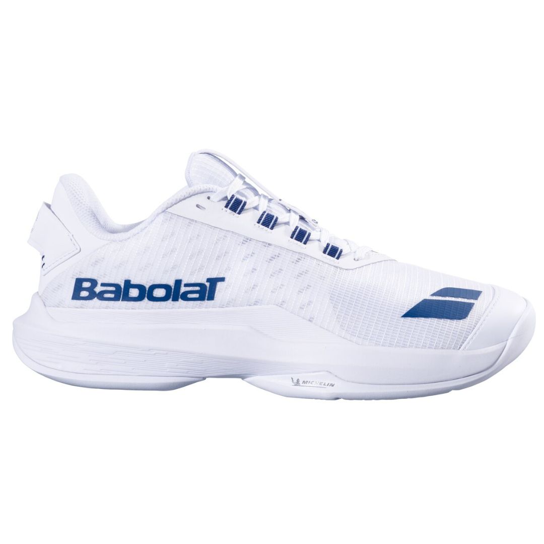 Babolat Jet Tere 2 Wimbledon White/Blue Navy - Tennis sko