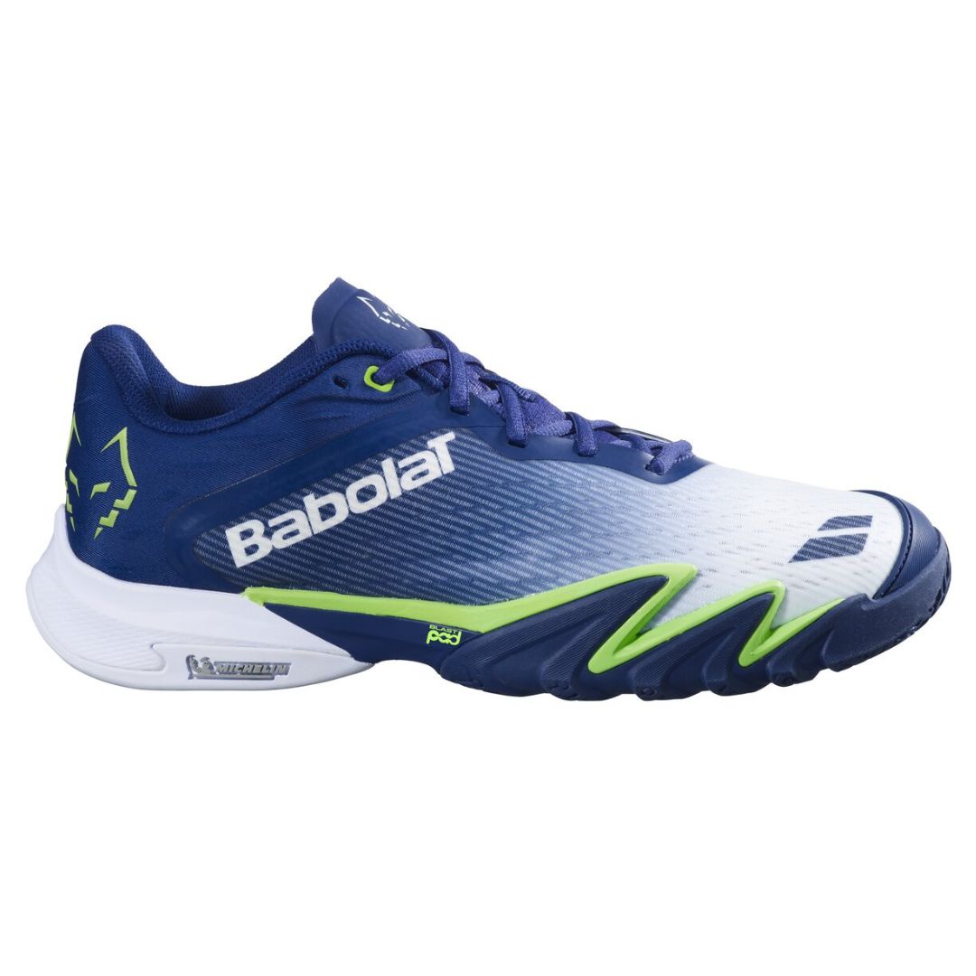 Babolat Premura 3 Juan Lebron - Herre Padelsko - Blå/Grøn - 44.5