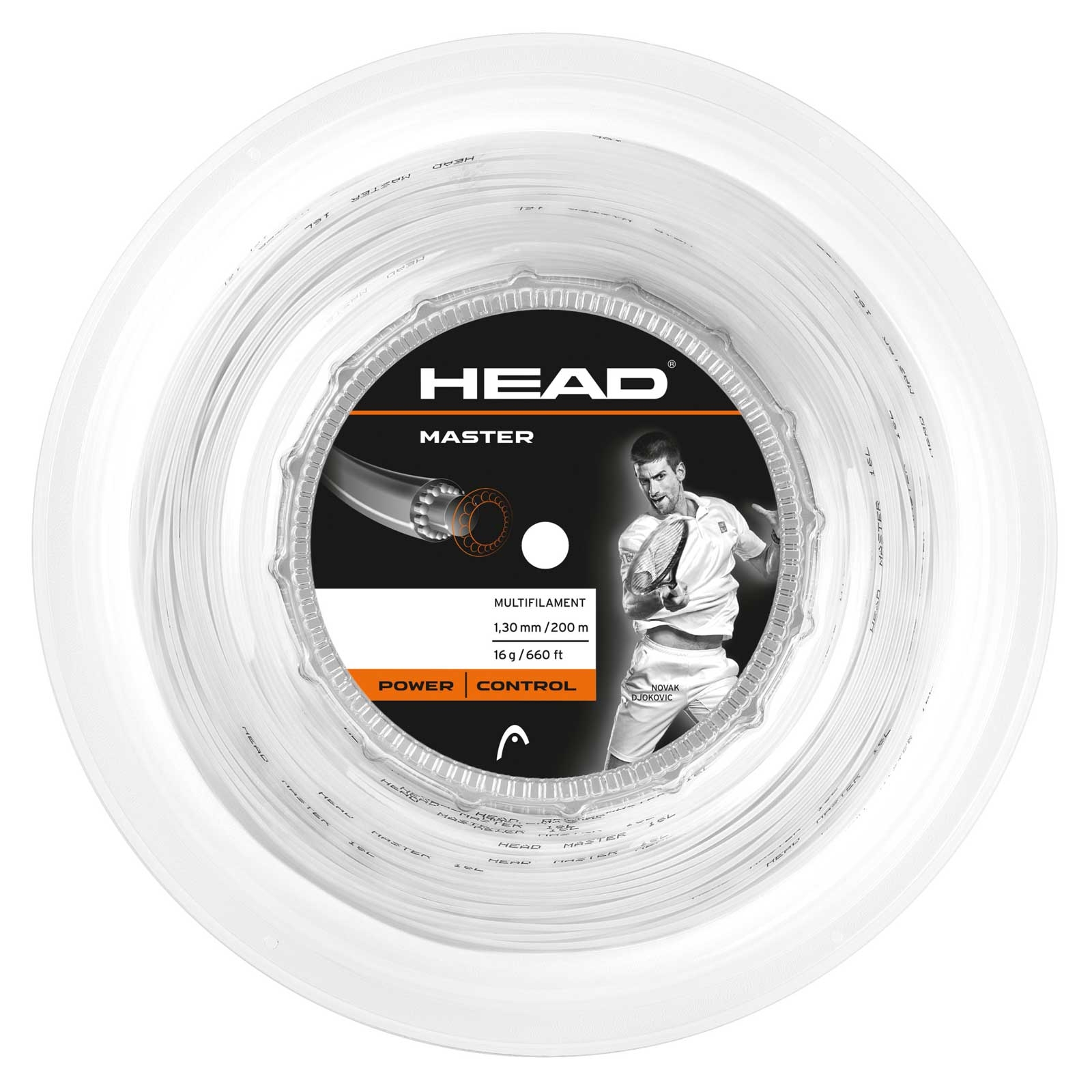 Head Master Reel White 400M