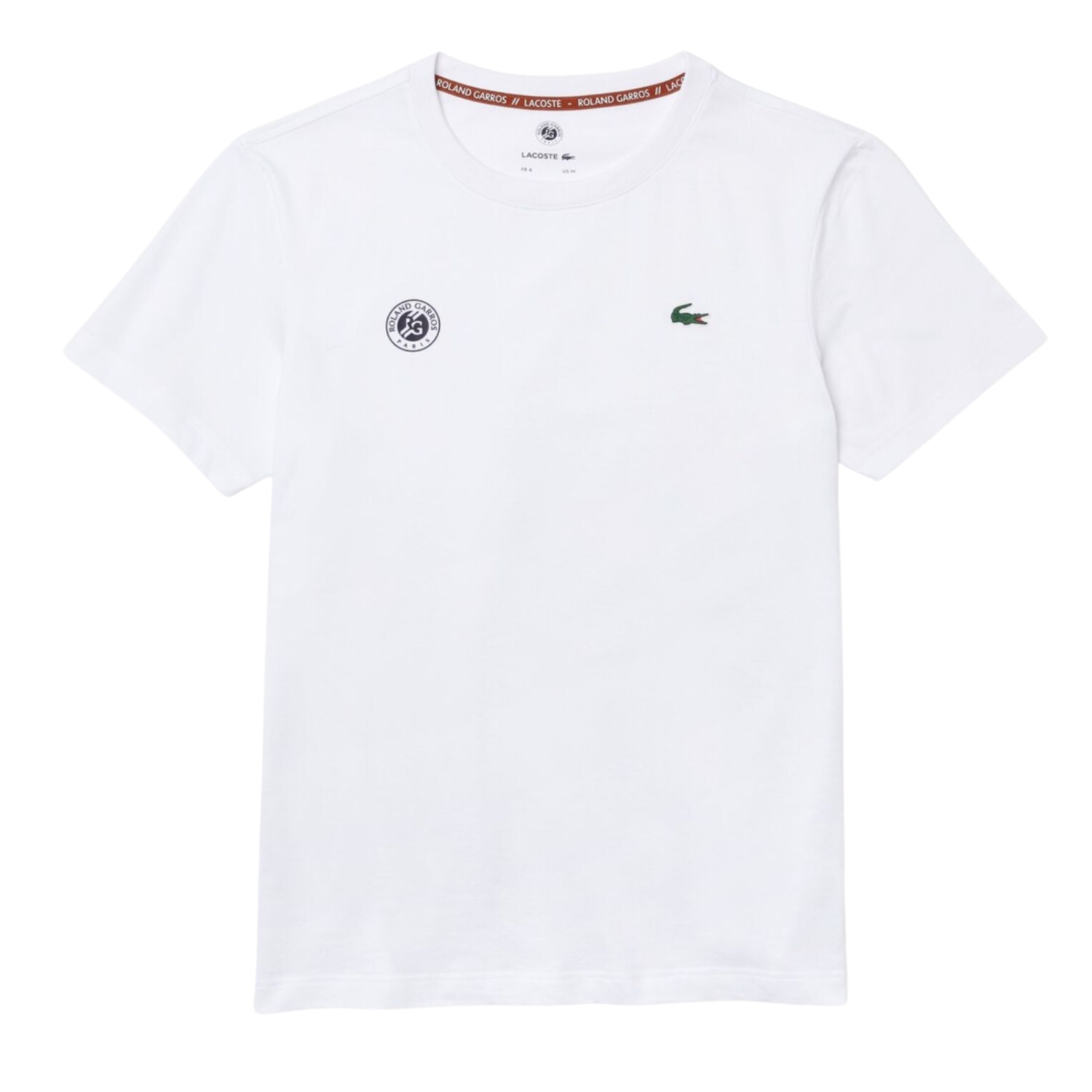 Lacoste Roland Garros Edition Performance T-shirt White 8835
