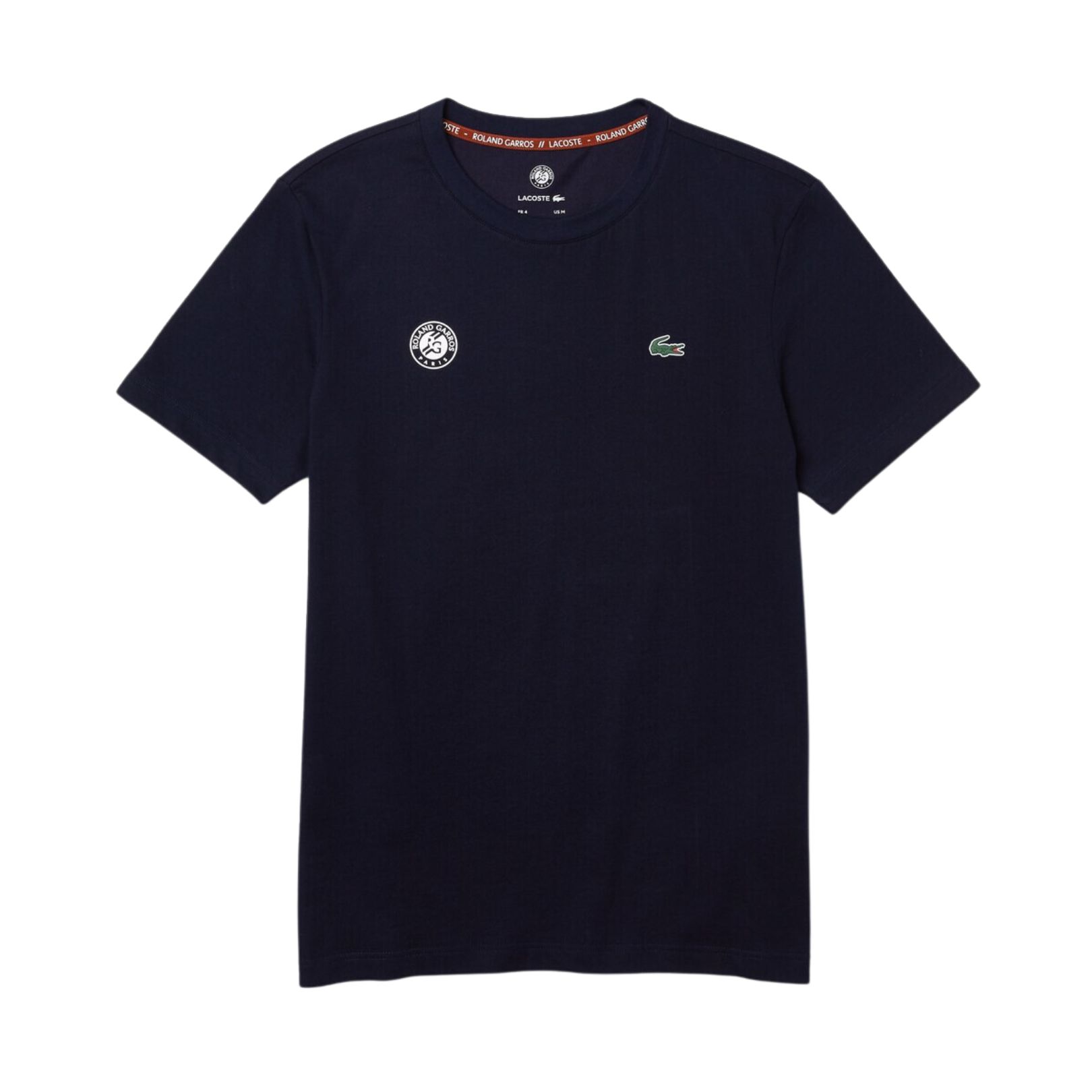 Lacoste Roland Garros Edition Performance T-shirt Navy Blue 8850